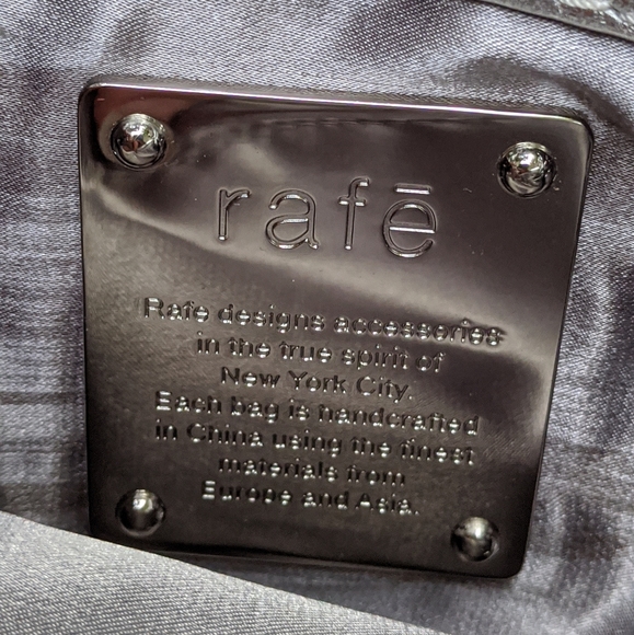 🆕 Rafe Belle Iridescent Faux Snakeskin Silver Gold Crossbody Chain Purse Bag - Picture 11 of 16